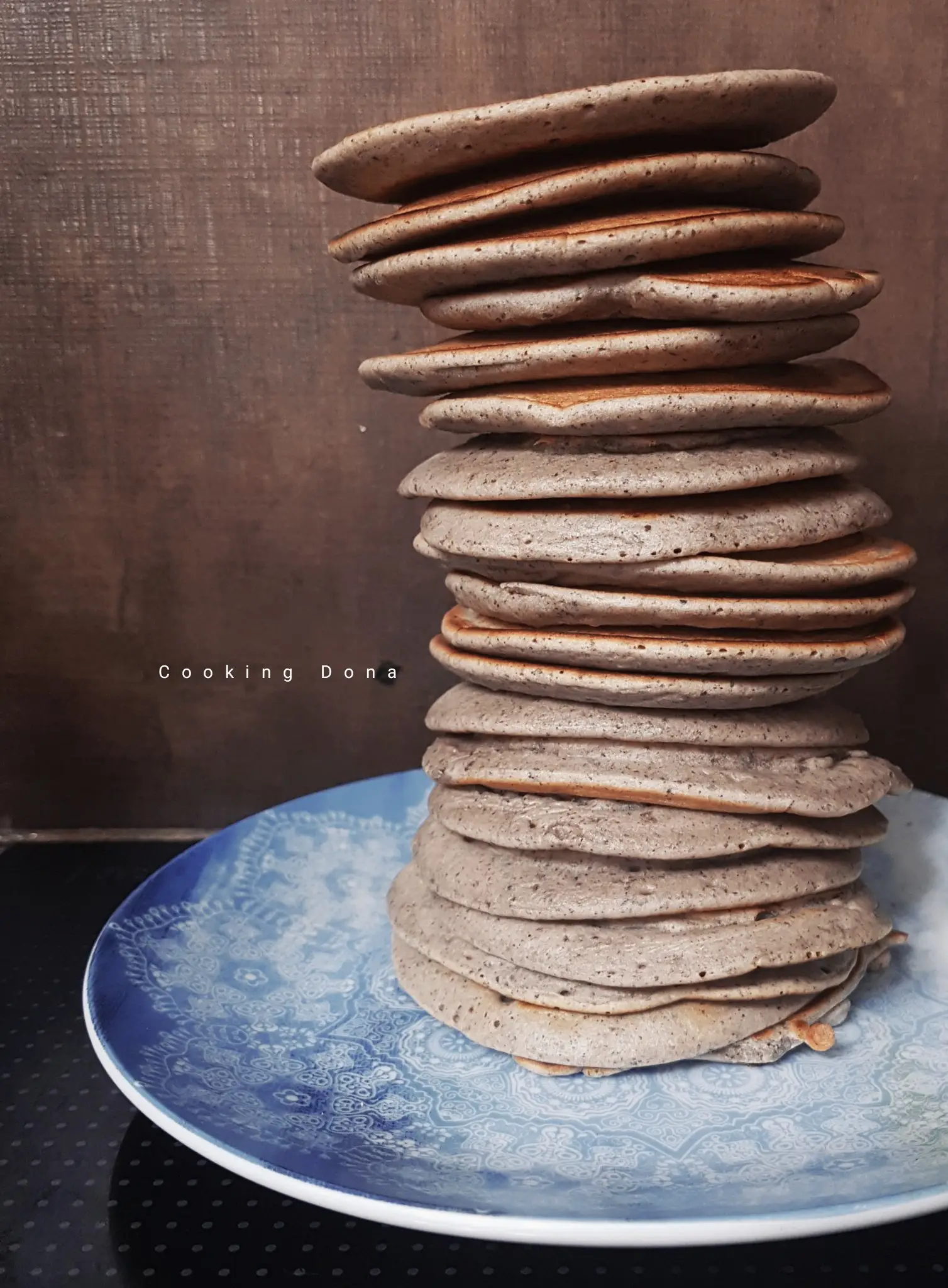 Pancake proteici di fagioli neri – ricetta dolce